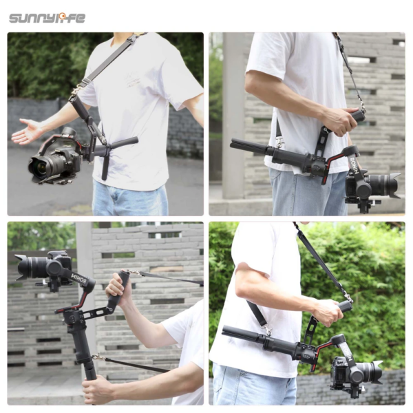 Sunnylife Grip Base + Strap for RS3/RS4/RS4 PRO