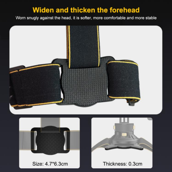 Puluz Magnetic Quick-release Head Strap Harness Belt