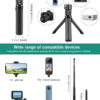 Puluz Rotary Handle 110cm Selfie Stick