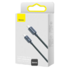 Baseus Crystal Shine 100W Cable USB-C - USB-C 1,2m Black