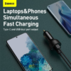 Baseus Superme Car Charger 100W + cable