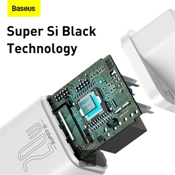 Baseus Speed Mini Quick Charger 1C 20W EU (black)