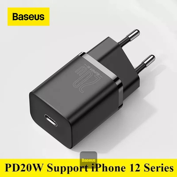 Baseus Speed Mini Quick Charger 1C 20W EU (black)