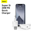 Baseus Speed Mini Quick Charger 1C 20W EU (black)
