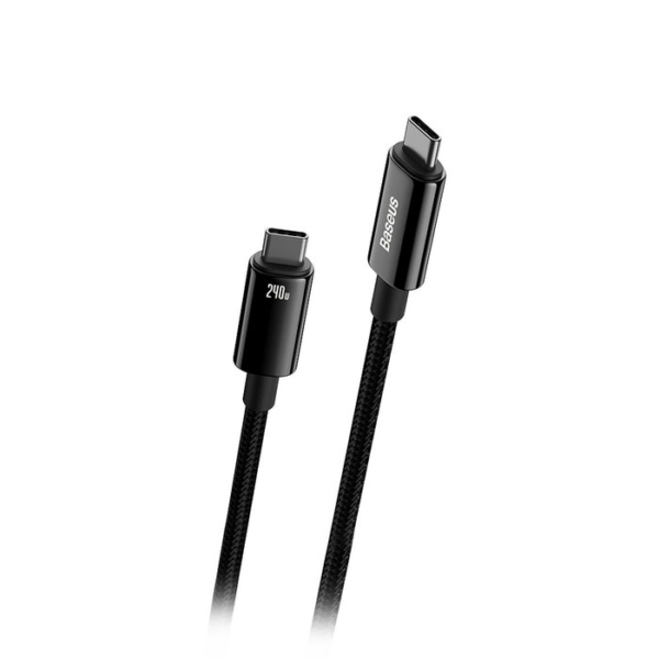 Baseus Flash 2 USB4 Data Cable C to C 240W 1m Black