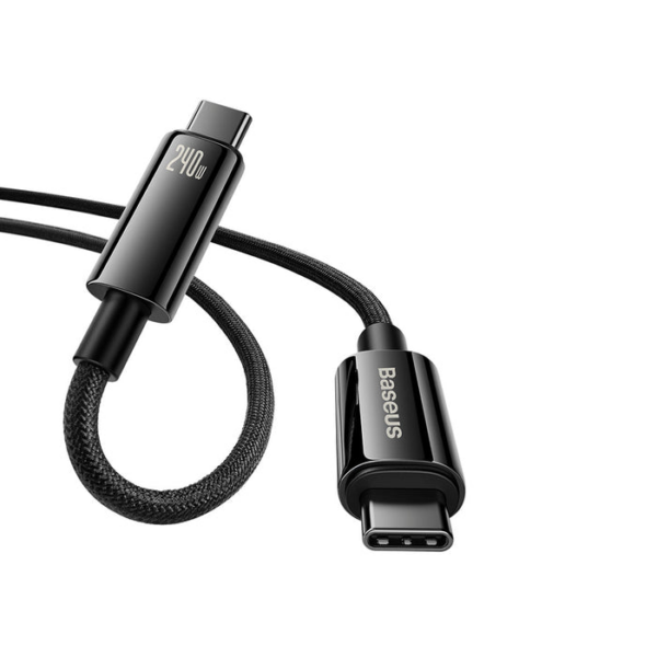 Baseus Flash 2 USB4 Data Cable C to C 240W 1m Black