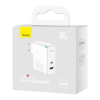 Baseus GaN5 Pro Fast Charger C+U 100W 1m White