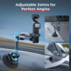 SmallRig 5507 Shock Absorber Support with Electronic Suction Cup for Osmo Pocket 3 / HERO13 and more