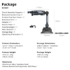 SmallRig 5507 Shock Absorber Support with Electronic Suction Cup for Osmo Pocket 3 / HERO13 and more