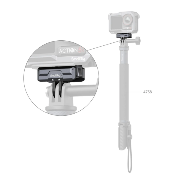 SmallRig 3662 Magnetic Adapter for DJI Osmo Action