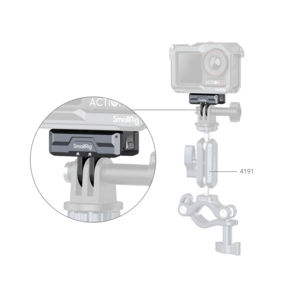 SmallRig 3662 Magnetic Adapter for DJI Osmo Action