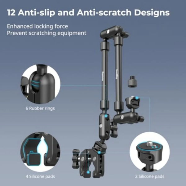 SmallRig 4766 Magic Arm with Crab Clamp Kit