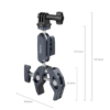 SmallRig 3757 Crab-Shaped Clamp with Ballhead Magic Arm