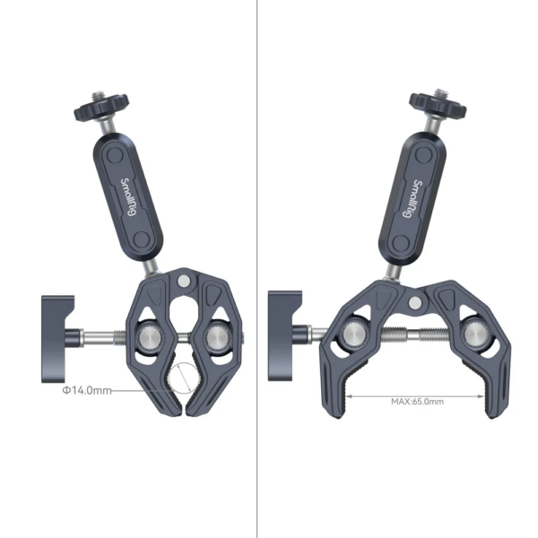 SmallRig 3757 Crab-Shaped Clamp with Ballhead Magic Arm