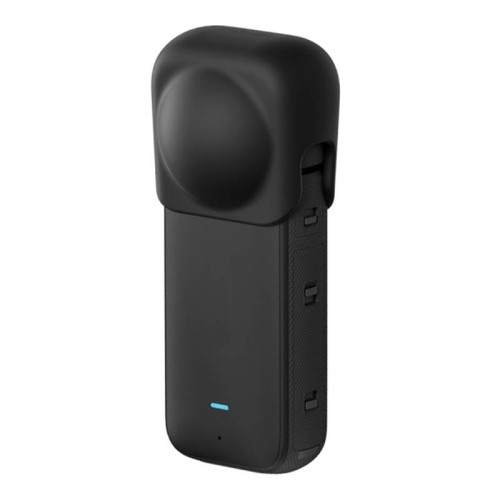 Puluz Silicone Lens Cover for Insta360 X3 (Black)