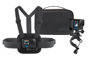 Untitled design (96) GoPro SPORTS KIT (CHESTY + HANDLEBAR MOUNT + CAMERA CASE)