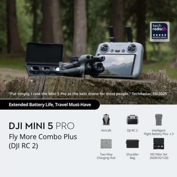 DJI Mini 5 Pro Fly More Combo Plus RC2