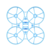 BetaFPV Meteor75 Pro Frame Blue