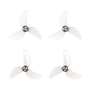 BetaFPV GemFan 1207 3-Blade Propellers 1.0mm Shaft (4pcs) Clear Grey for Air65 II