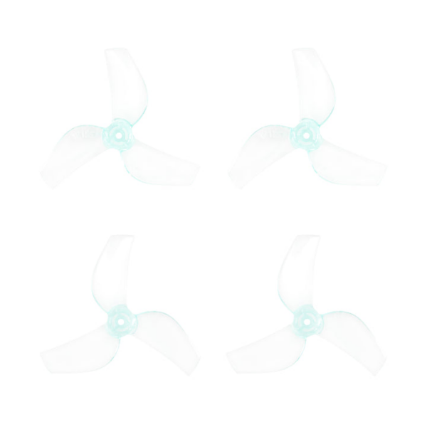 BetaFPV GemFan 1219S 3-Blade Propellers 1.0mm Shaft (4pcs) Clear Blue