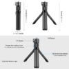 Puluz Insta360 X3 / X4 Rotary Desktop Stand (Black)