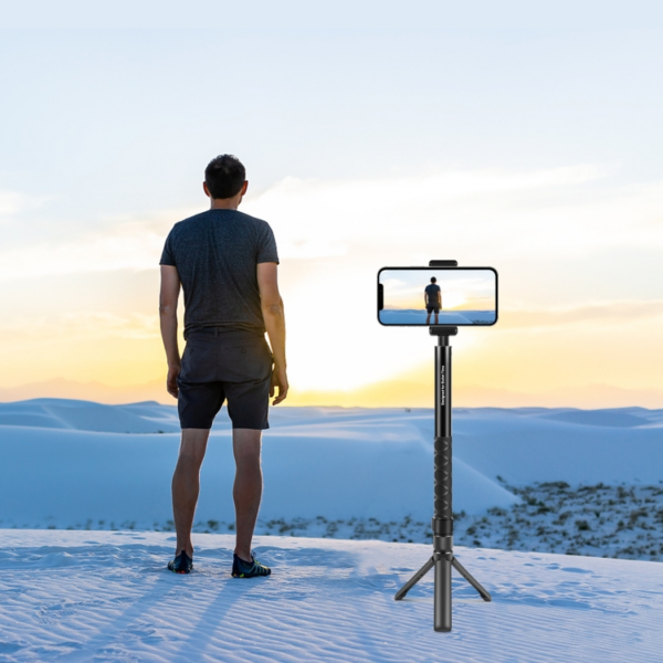 Puluz Insta360 X3 / X4 Rotary Desktop Stand (Black)