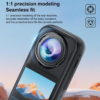 Puluz Rotating Optical Tempered Glass Lens Guard Protective Cover For Insta360 X5 (Transparent)