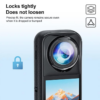 Puluz Rotating Optical Tempered Glass Lens Guard Protective Cover For Insta360 X5 (Transparent)