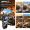 Puluz Rotating Optical Tempered Glass Lens Guard Protective Cover For Insta360 X5 (Transparent)
