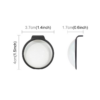 Puluz Tempered Glass Lens Guard for DJI Osmo 360