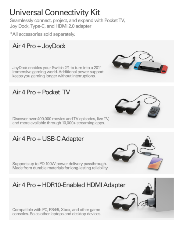 RayNeo Air 4 Pro AR Glasses