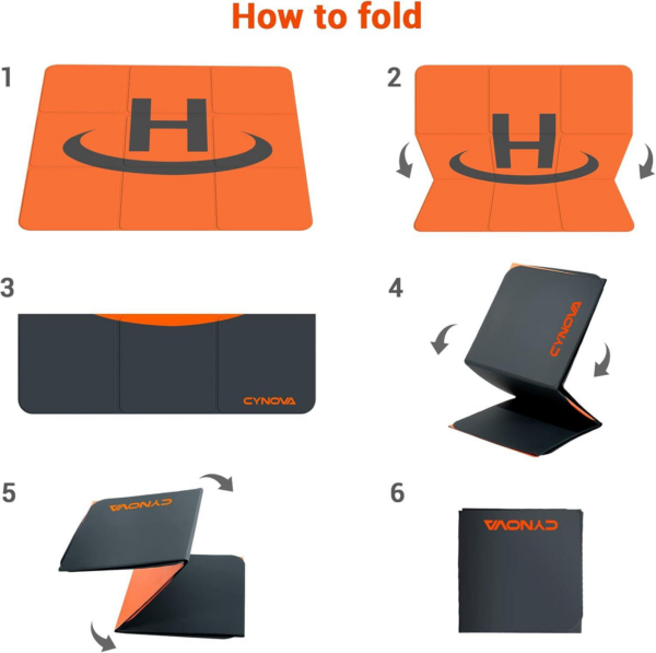 download - 2026-08-11T141341.009 Cynova 100cm Foldable Heavy Drone Landing Pad