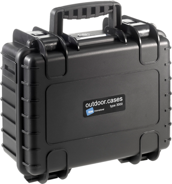 BW Outdoor Cases Type 3000 / Black (pre-cut foam)