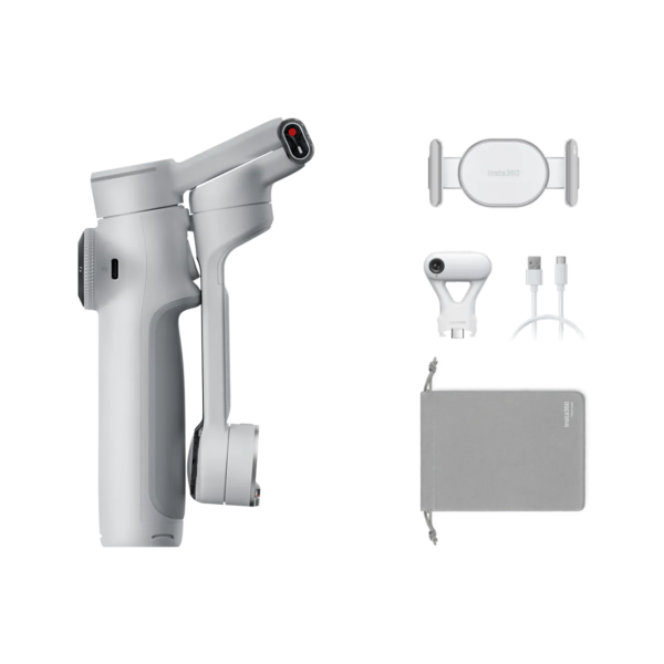 INSTA360 FLOW 2 PRO AI TRACKER BUNDLE/ SUMMIT WHITE