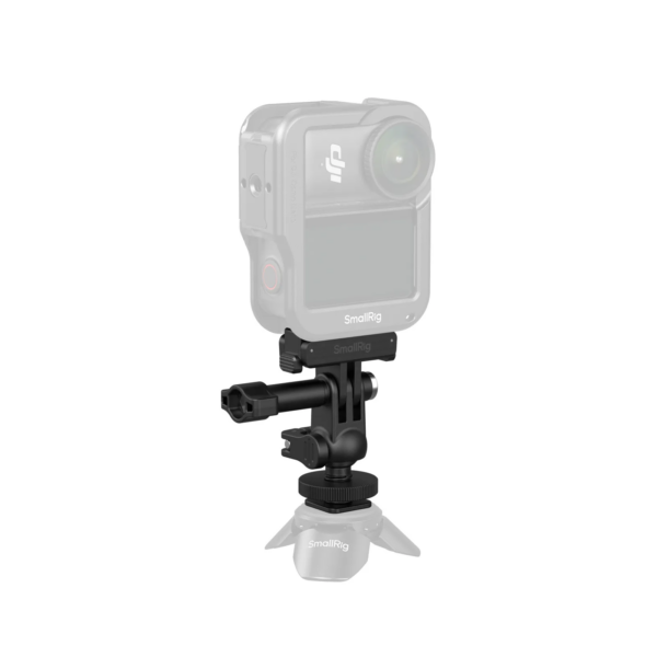SmallRig 6396 QR Adapter Support with Cold Shoe Mount and Ball Head for DJI Osmo Action 6 / Nano