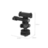 SmallRig 6396 QR Adapter Support with Cold Shoe Mount and Ball Head for DJI Osmo Action 6 / Nano