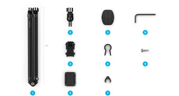 GOPRO BOOM + ADHESIVE MOUNTS