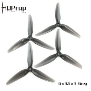 HQProp 6X3.5X3 Light Grey (2CW+2CCW) Poly Carbonate Prop