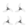BetaFPV Gemfan 1409 (35mm) 3-Blade Propellers, 1,0mm Shaft, 4pcs (Clear Grey)