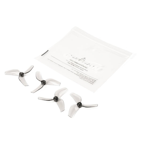 BetaFPV Gemfan 1811 (45mm) 3-Blade Propellers, 1,5mm Shaft, 4pcs (Clear Grey)