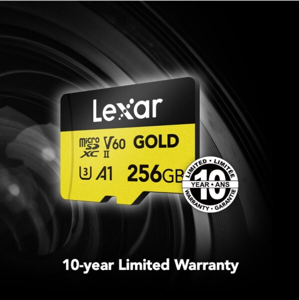 Lexar GOLD MicroSDXC USHII  R280/W180 256GB