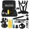 Puluz 20 in 1 Accessories Ultimate Combo Kits for sports cameras with EVA Case