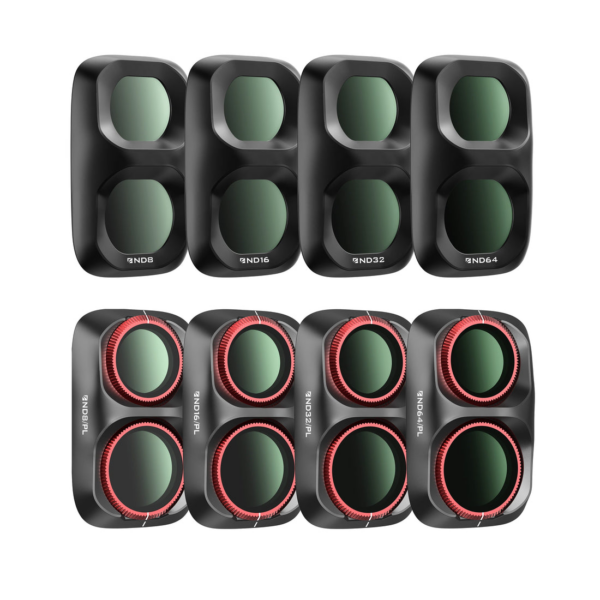 Freewell Osmo Pocket 4P Filters 8Pack - Black